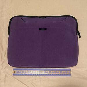 Purple Neoprene Laptop Sleeve